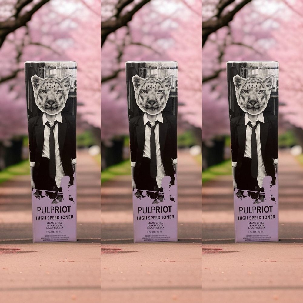 Pulp Riot Lilac Chill High Speed Toner 3 oz- 3 units